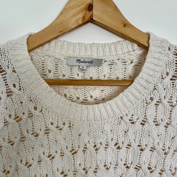 Madewell Cotton Carrington Sweater Tee | Size Small - Picture 3 of 6